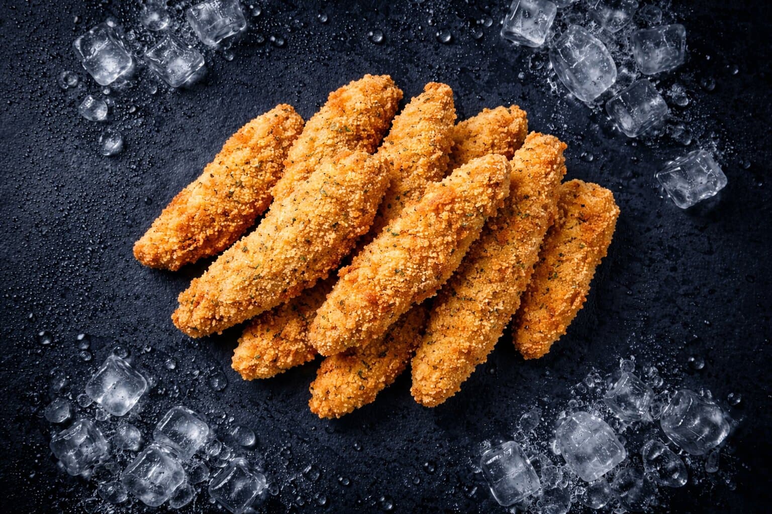Panirani pileći strips southern spicey