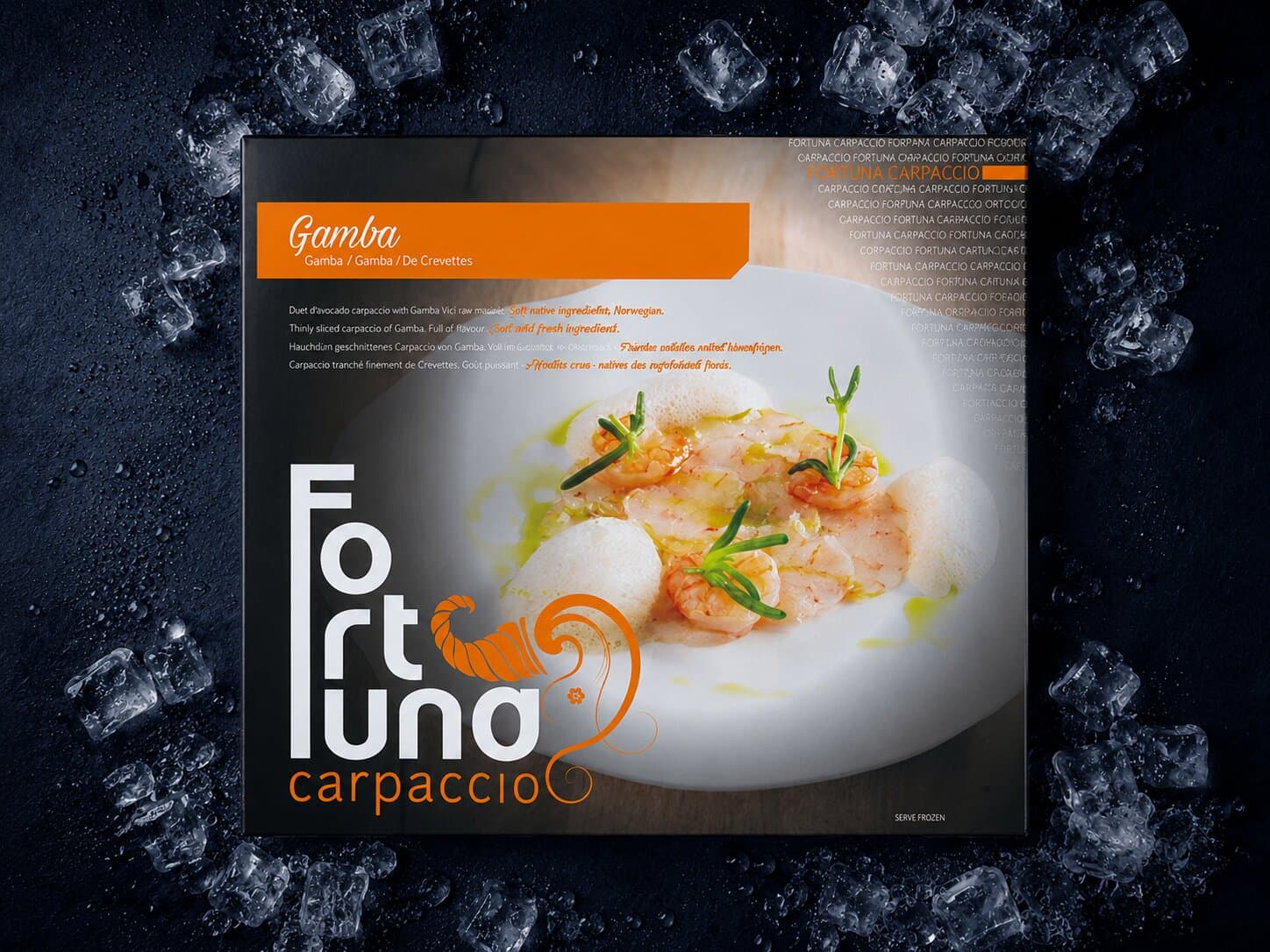 Carpaccio kozica 400 g